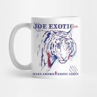 Funny Squatch King Threads Joe Exotic 2020 Make America Exotic Again Adult T-Shirt Mug